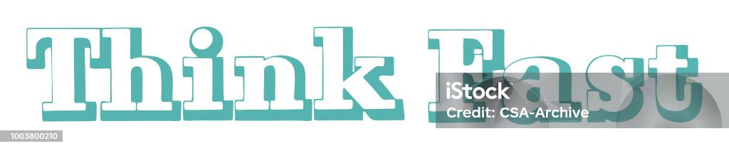Think Fast Background Think Fast Stock Illustration - Download Image Now - Color Image ...