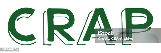 Crap Graphics Crap Stock Illustration - Download Image Now - Animal Dung, Color Image ...