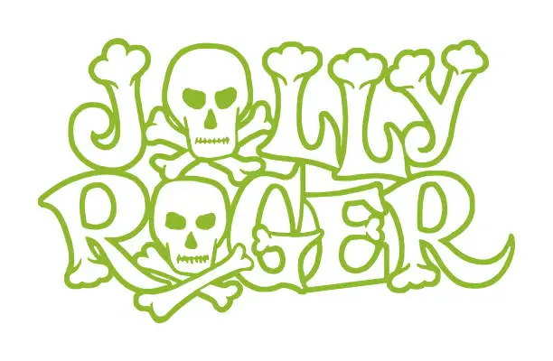 Vector illustration of Jolly Roger