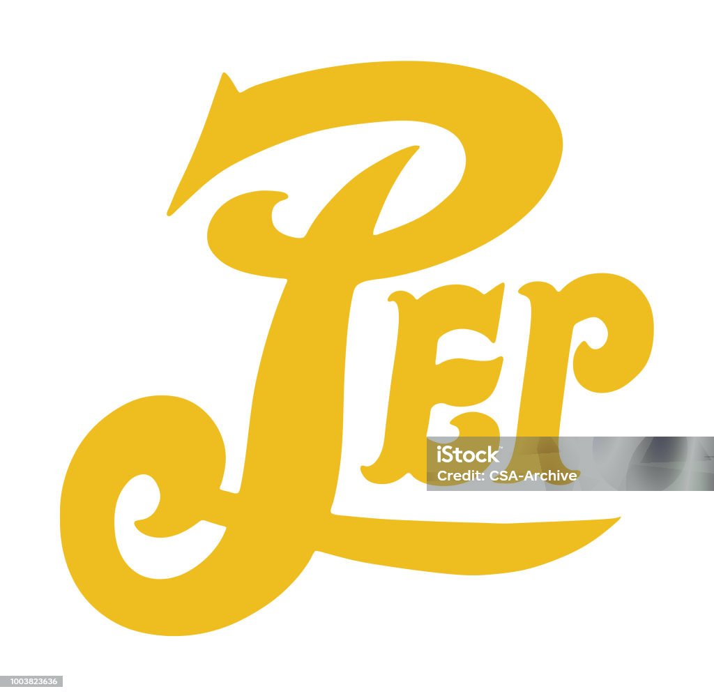 Pep Vector Pep Stock Illustration - Download Image Now - Text, Color Image, Design ...