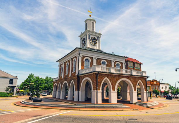 Fayettevile North Carolina Downtown City Center Hay Street – Foto