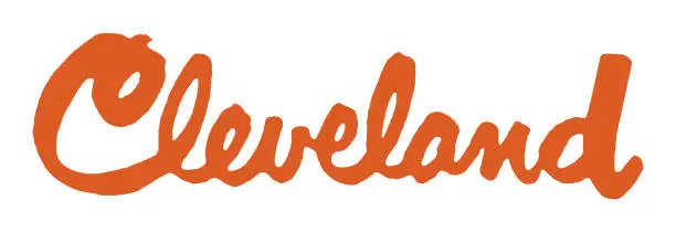 Vector illustration of Cleveland