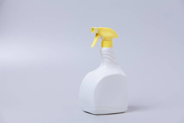 istock White spray bottle isolated over the white gray background 1003830498