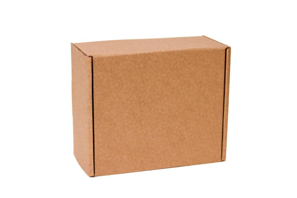 istock Delivery, moving, package and gifts concept. Cardboard box isolated on white. mock up 1003834220