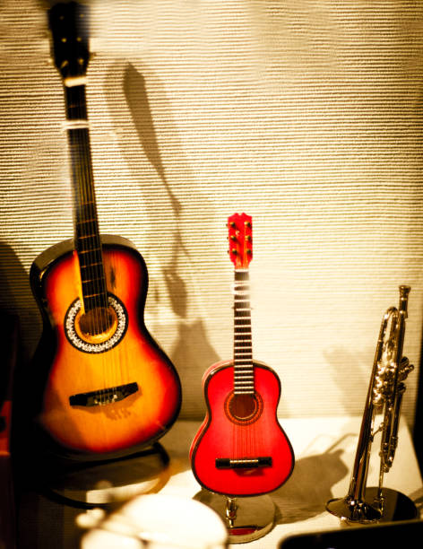 istock Miniature musical instruments.No people 1003878020