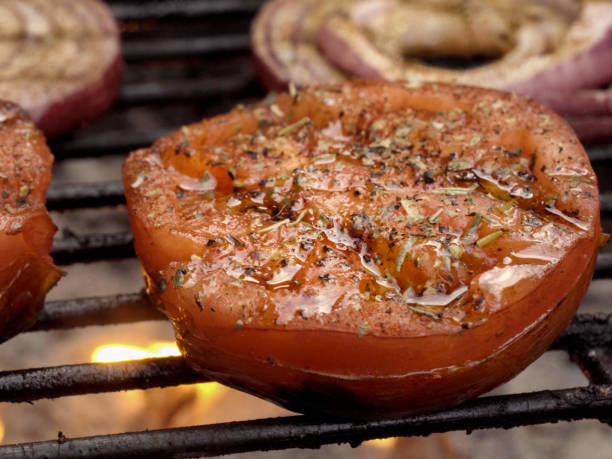 istock Grilled Bacon Wrapped Filet Mignon Steak and Lobster on Barbecue 1003906686