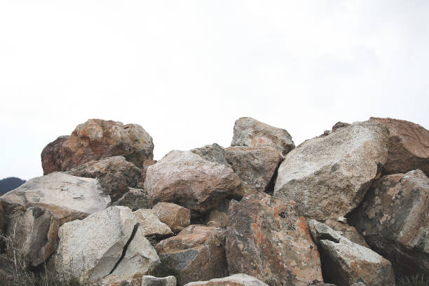 istock Heap of dark stones 1003909612