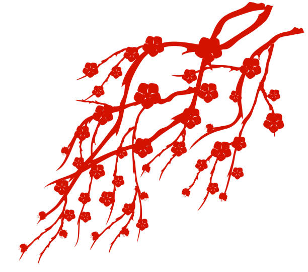 istock Vector Cherry blossom for Chinese New Year and mid autumn festival 1003909816
