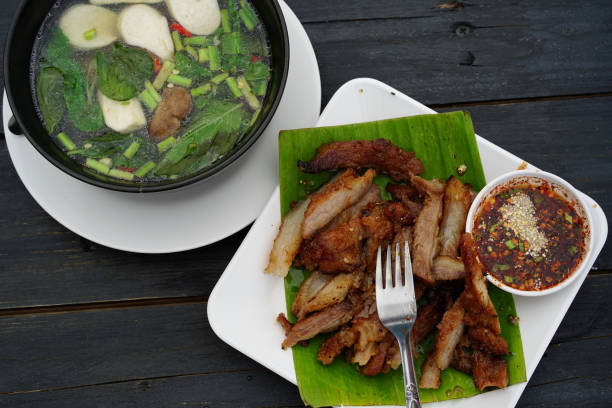 istock North Eastern Thai Food on the table 1003918160