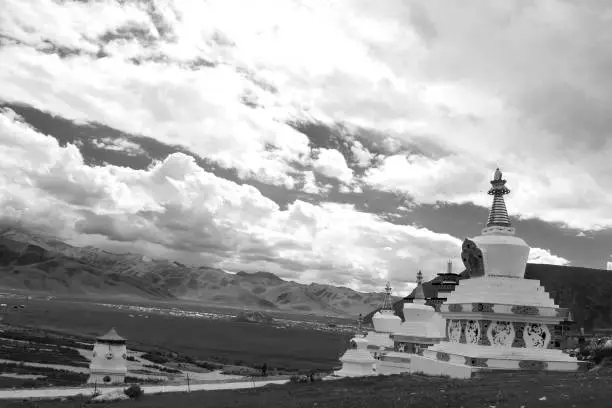 The Buddhist temple located in Tibet.