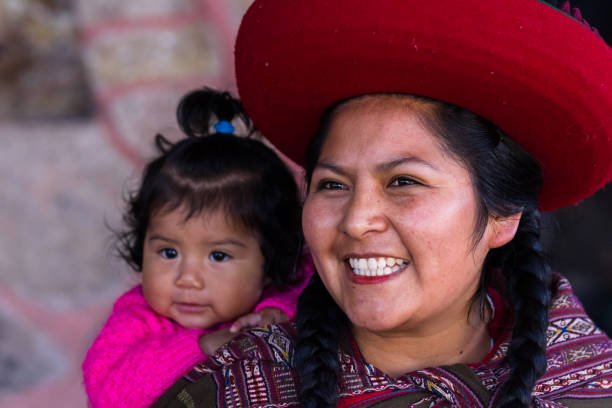 pessoas de peru - native american baby love mother - fotografias e filmes do acervo