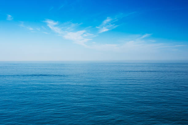 istock Sea Ocean And Blue Clear Sky Background 1003985926