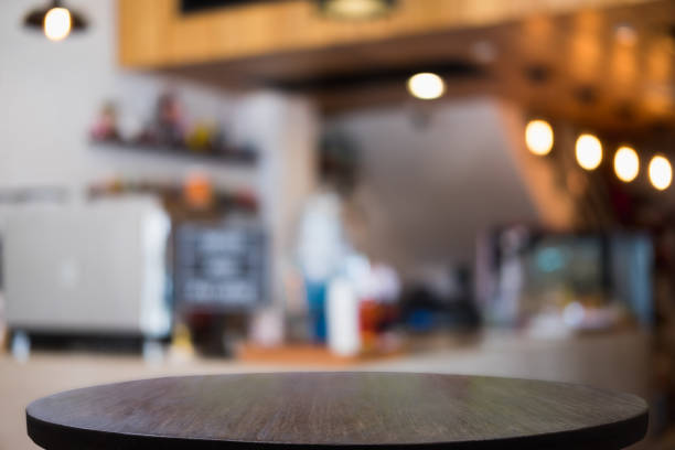 istock Empty wooden table and window room interior decoration background, product montage display,can be used for display or montage your products.Mock up for display of product. 1003988992