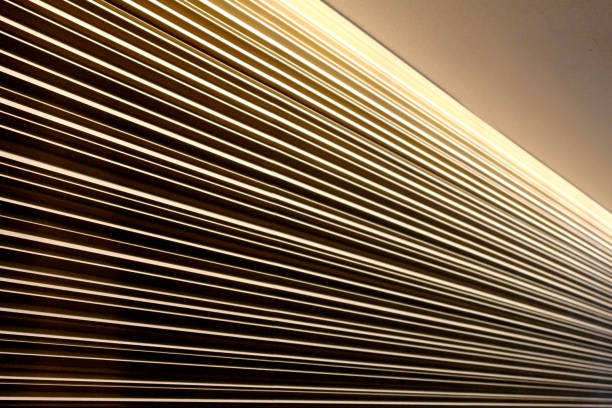 Side view of a thick book, macro