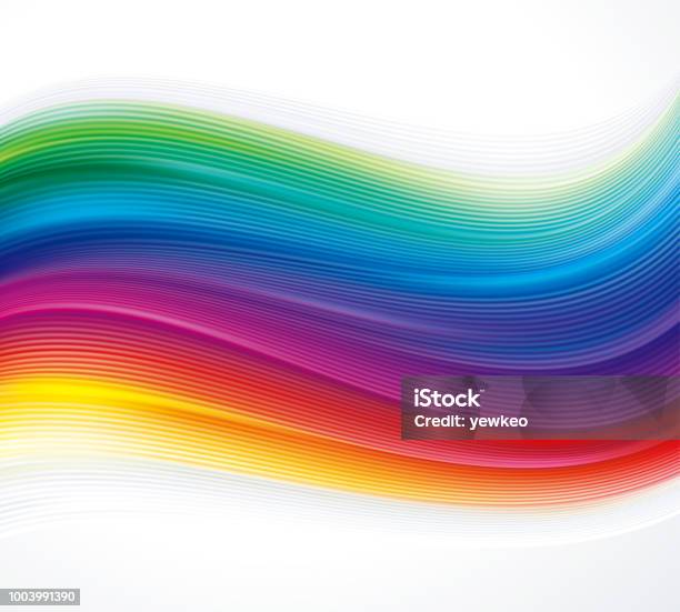 Colorful Texture Background Stock Illustration - Download Image Now - Rainbow, Multi Colored, Color Image