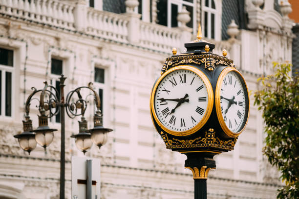 istock Batumi, Adjara, Georgia. Clock On Europe Square 1003992180