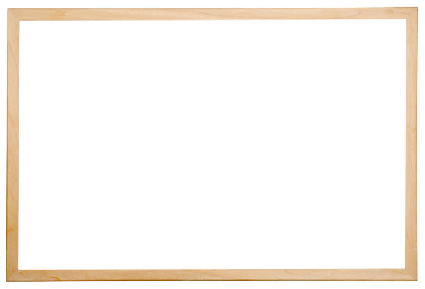 узкая рамка для рисунков - blank frame стоковые фото и изображения