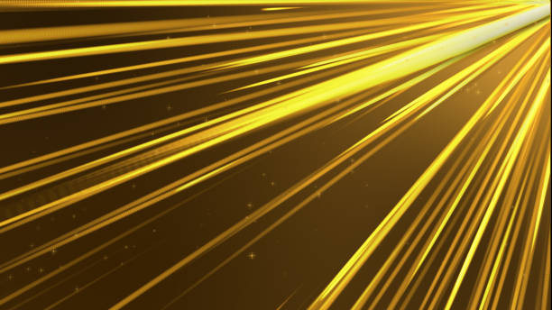 istock Gold  streak Lines of Light Technology Abstract Background. Abstract  background. 1003995352