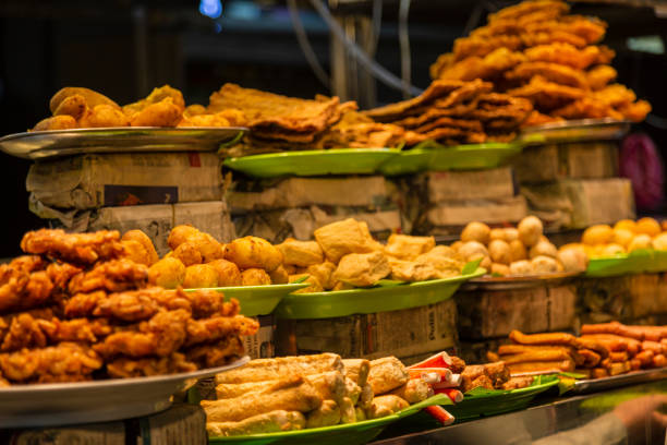 istock Food at Night Market 1003997864