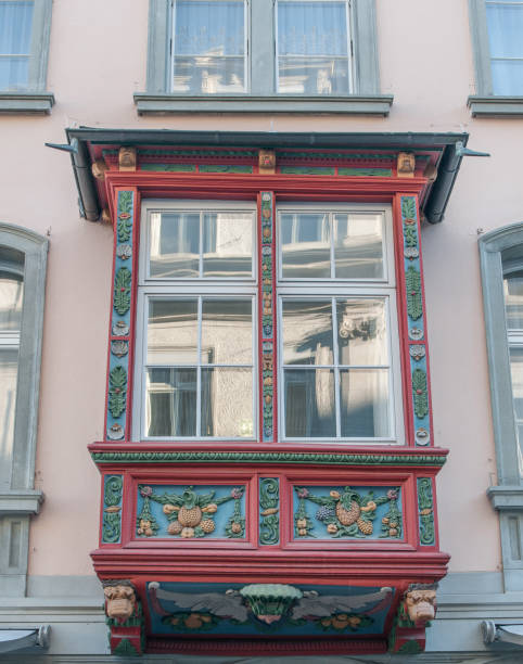istock Beautiful balcony in Luzerne, Switzerland 2 1004022992