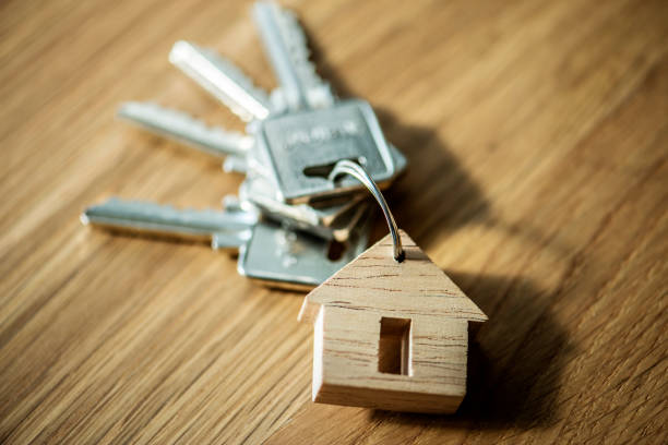 istock Flat lay of real estate concept 1004025856