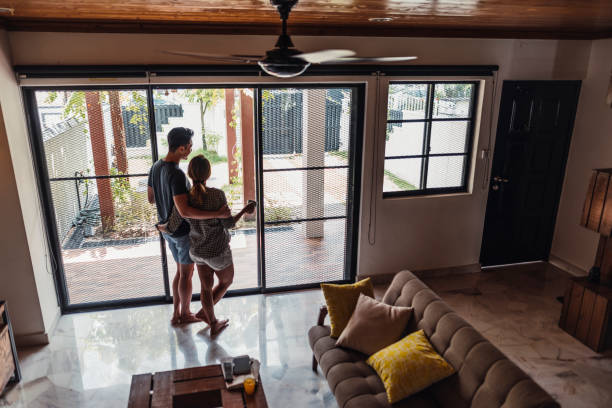 istock Couple enjoys morning coffee 1004040452