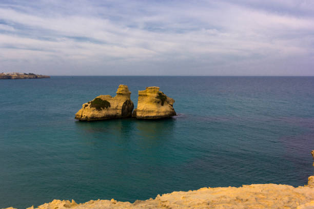 istock Salento, cliff on the sea (Lecce, Italy) 1004057414