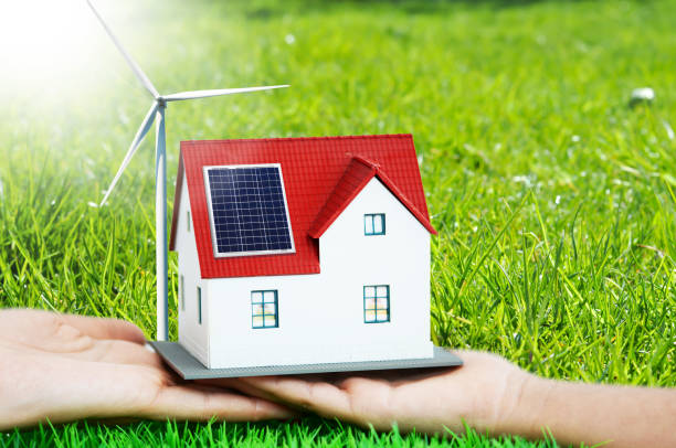 istock The house of the future with renewable energy sources 1004065250