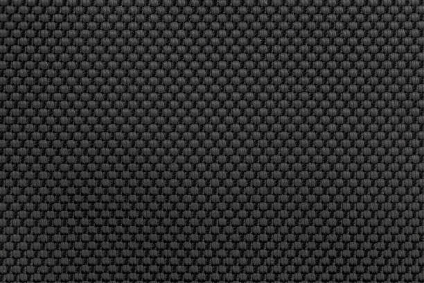 schwarze nylon stoff textilhintergrund für design. - nylon stock-fotos und bilder