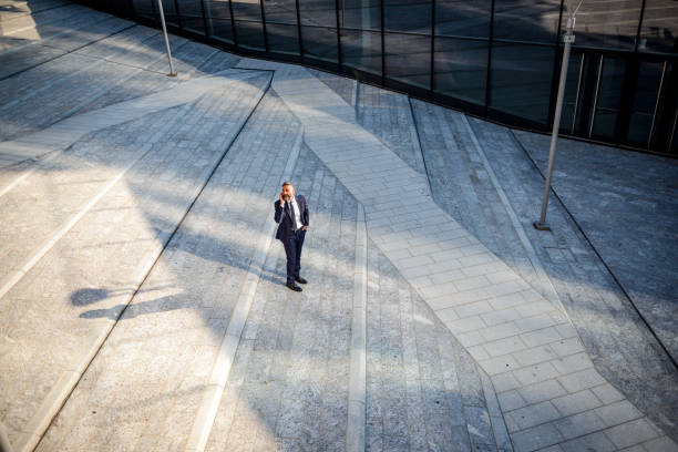 istock Businessman on the phone. 1004082352