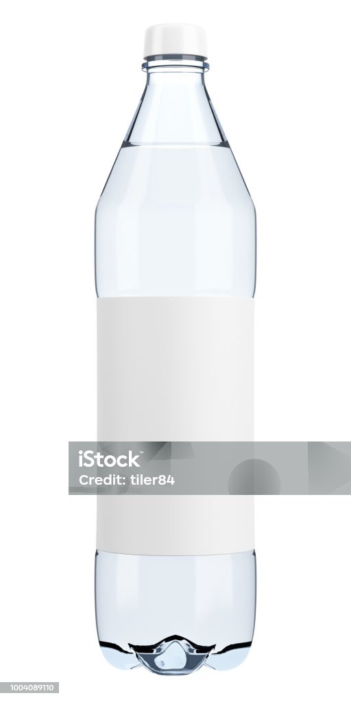 Water bottle label template