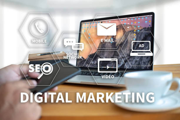 istock DIGITAL MARKETING new startup project MILLENNIALS Business team hands at work with financial reports and a laptop 1004112832