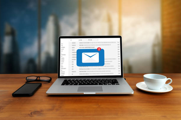 istock Mail Communication Connection message to mailing contacts phone Global Letters Concept 1004112834
