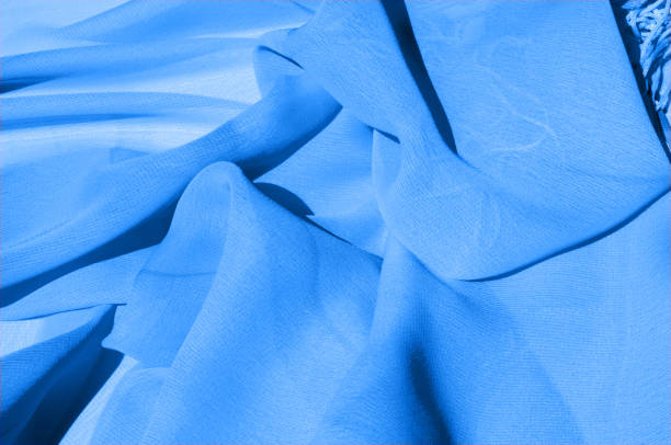 istock Background texture, pattern. Azure Blue Silk Twill. Here is a deluxe azure blue silk twill perfect for a vast array of applications. Almost as soft as a cloud, this remarkable silk has a supreme drape 1004113480