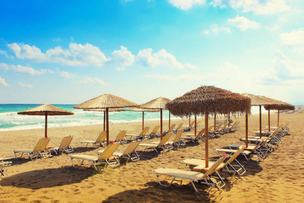 istock A bright sunny afternoon on a tropical beach is a beach on a southern island 1004144330