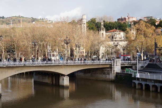 istock panoramic view of the San Carlos Bridge, Prague, 1004164498