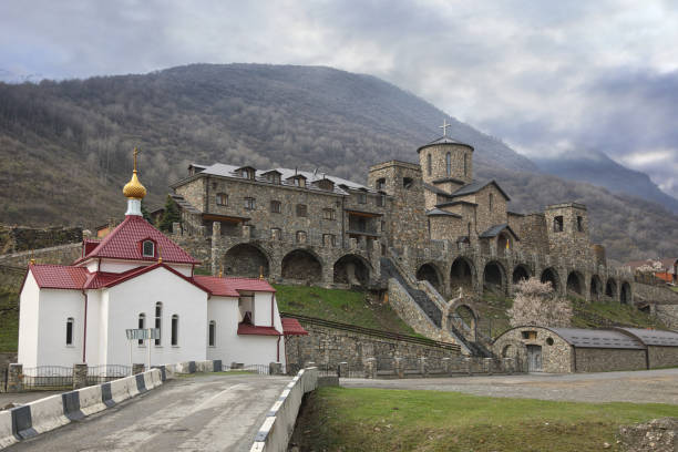 istock Male Holy Dormition Monastery. North Ossetia. Russia. 1004191130