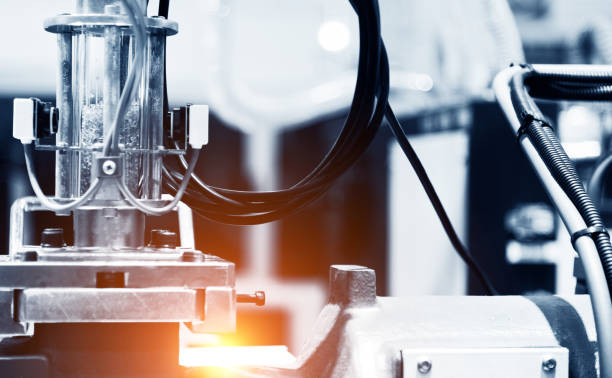 istock Detail of CNC machining tools 1004198228