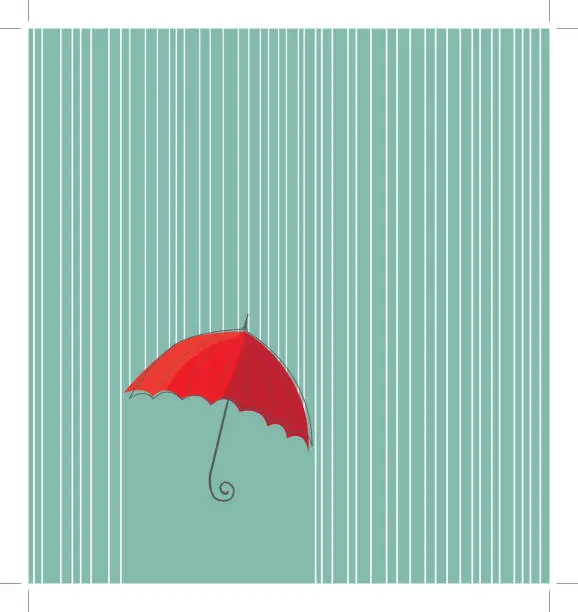 Vector illustration of Umbrella