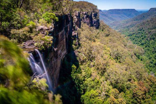 Fitzroy Falls in New South Wales, Australia stock photo