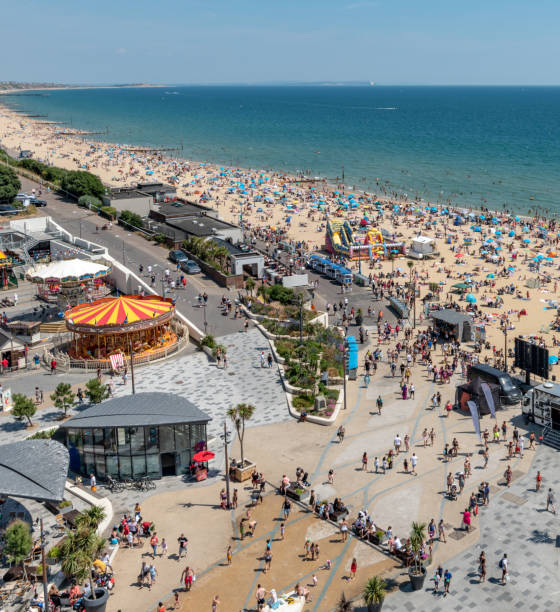 istock Bournemouth seafront and beach on a summers day 1004213160
