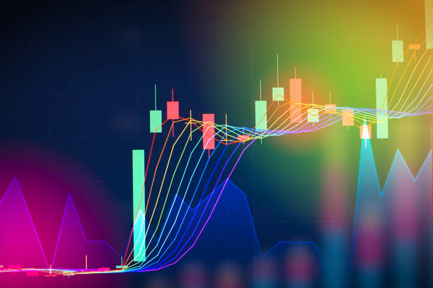 showing the Trading graph over the Abstract blurred photo, Business graph and trade monitor of Investment Futures market, app interface is to trade stocks, currencies. stock broker tool. que muestra el gráfico de comercio sobre la foto borrosa resumen, business monitor gráfico y el comercio del mercado de futuros de la inversión, interfaz de la aplicación debe operar con acciones, monedas. herramienta de corredor de bolsa.
