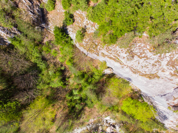 istock View from above of a rocky wall 1004225460