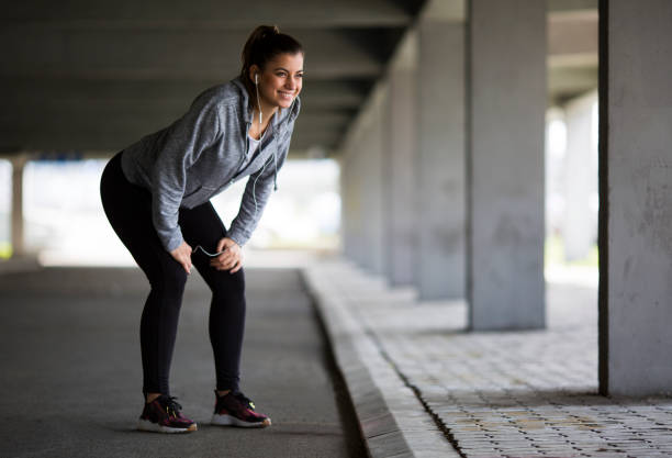 istock Woman resting after a workout 1004240544