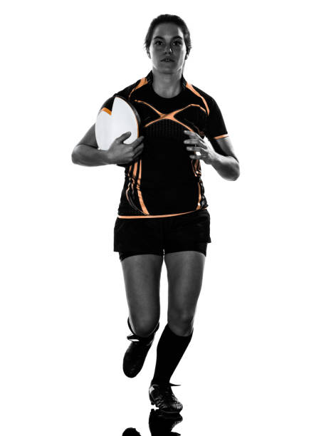 istock rugby woman player silhouette 1004262208