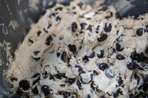 istock chocolate chips ingredient in bowl for baking cookies 1004263828