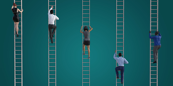 Climbing the Corporate Ladder as a Business Concept