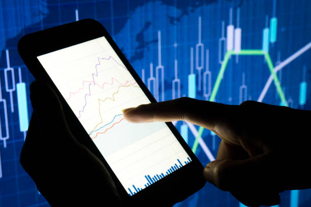 istock Businessman checking stock market data 1004384170