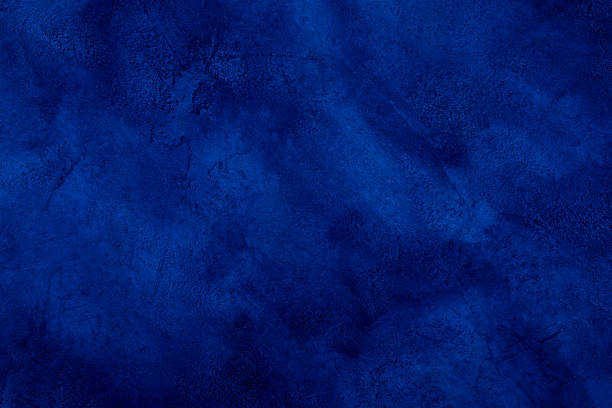 istock Dark blue marble or cracked concrete background 1004391950