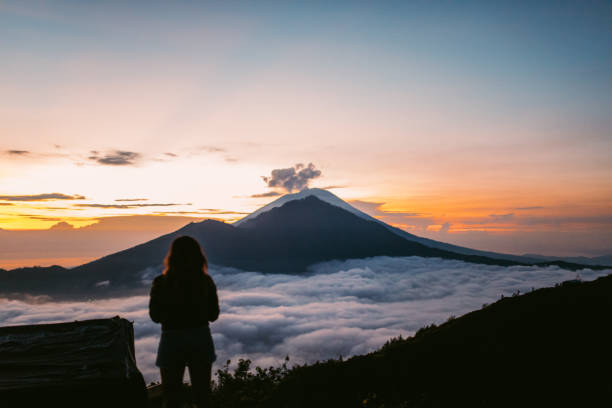 istock Woman enjoying the amazing view 1004405716